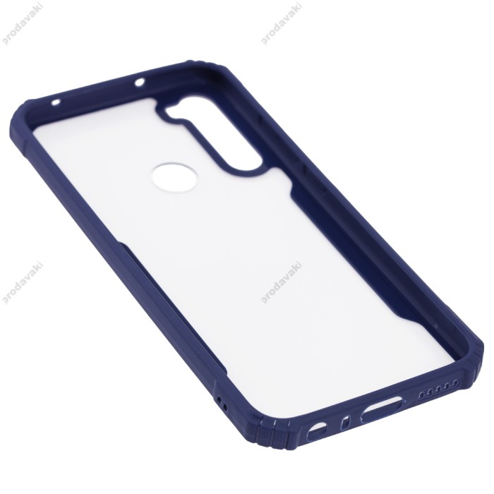 Чохол для Xiaomi Redmi Note 8 Defense shield silicone синій