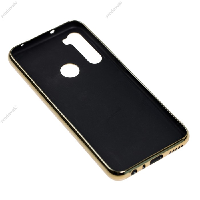 Чохол для Xiaomi Redmi Note 8 Silicone case (TPU) жовтий