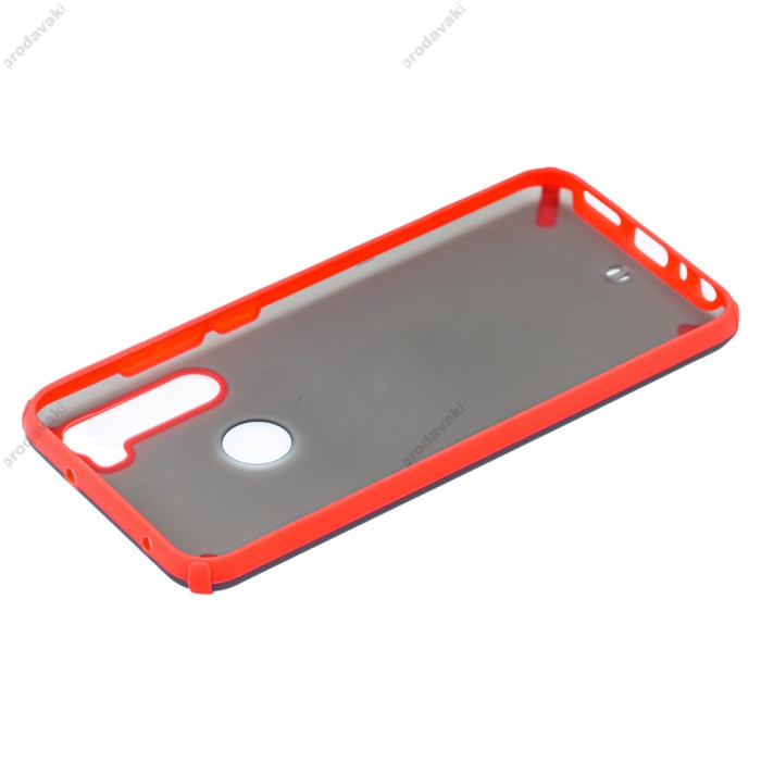 Чохол для Xiaomi Redmi Note 8 LikGus Touch Soft червоний