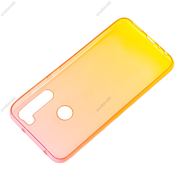 Чохол для Xiaomi Redmi Note 8 Gradient Design червоно-жовтий