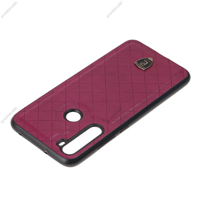 Чохол для Xiaomi Redmi Note 8 Puloka Argyle бордовий