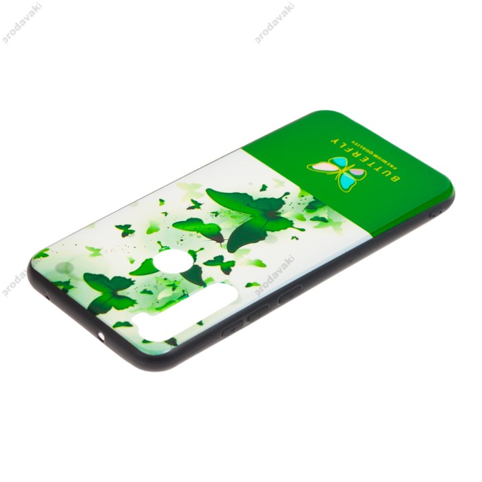 Чохол для Xiaomi Redmi Note 8 Butterfly зелений