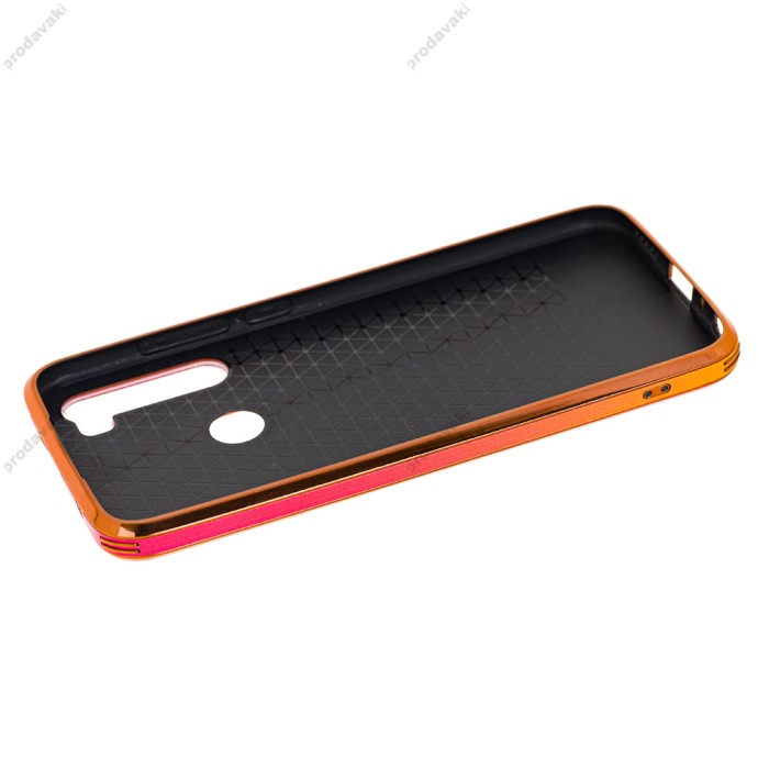Чохол для Xiaomi Redmi Note 8 Ambre glass "червоно-золотистий"