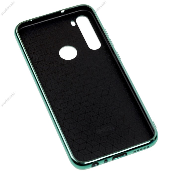 Чохол для Xiaomi Redmi Note 8 Carbon Gradient Hologram зелений