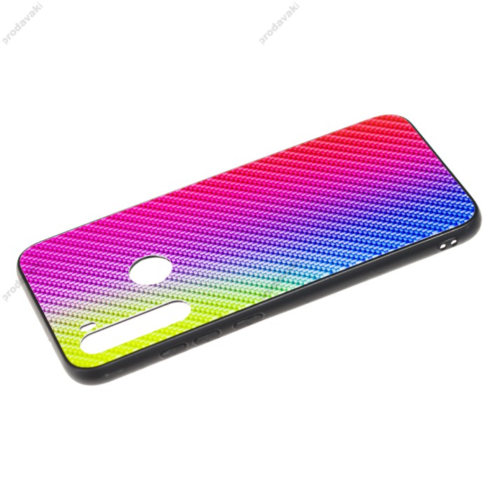 Чохол для Xiaomi Redmi Note 8 Twist glass "бузковий"
