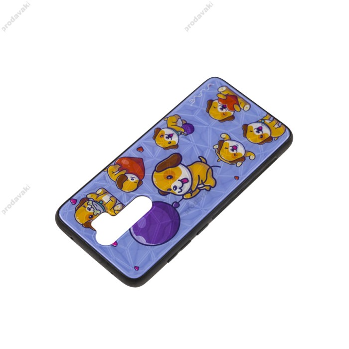 Чохол для Xiaomi Redmi Note 8 Pro Wave Majesty happy dog / light purple