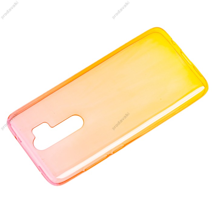 Чохол для Xiaomi Redmi Note 8 Pro Gradient Design червоно-жовтий