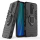 Чохол для Xiaomi Redmi Note 8 Pro Transformer Ring ударостійкий чорний