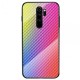 Чохол для Xiaomi Redmi Note 8 Pro Carbon Gradient Hologram "бузковий"