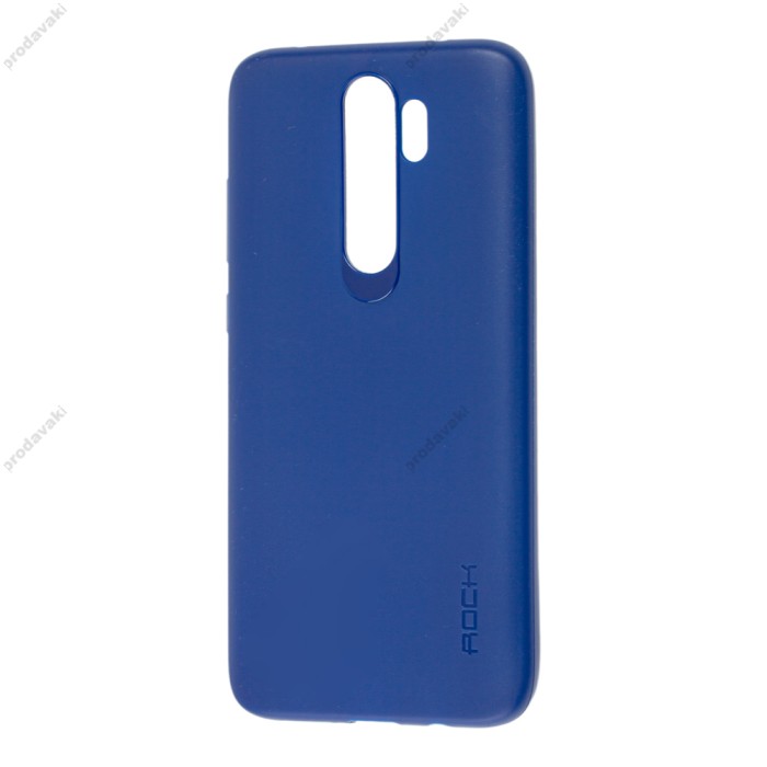 Чохол для Xiaomi Redmi Note 8 Pro Rock soft мат синій
