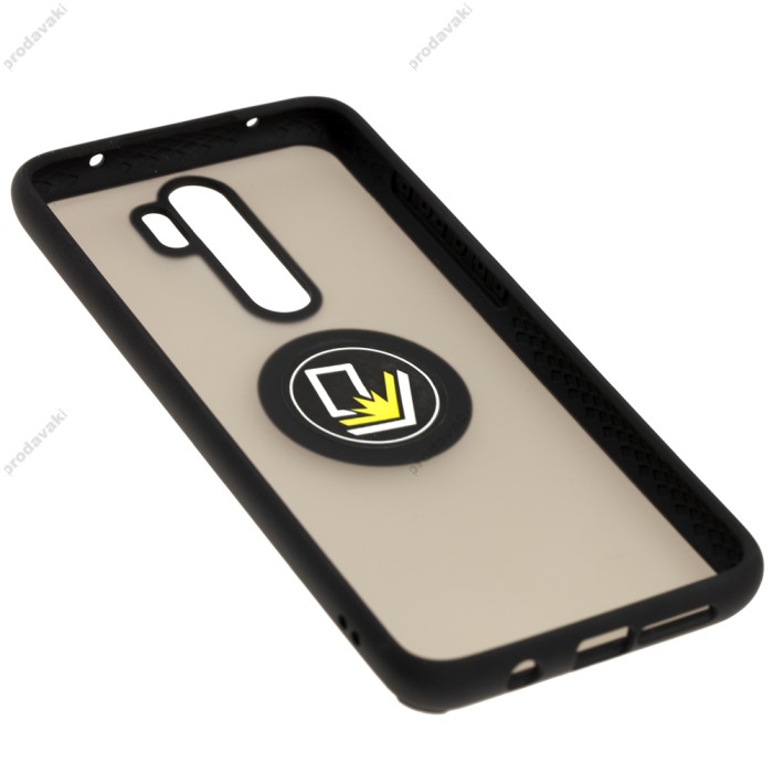 Чохол для Xiaomi Redmi Note 8 Pro LikGus Edging Ring чорний