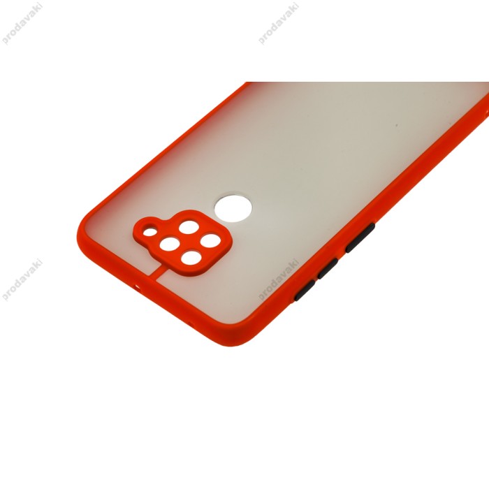 Чохол для Xiaomi Redmi Note 9 LikGus Totu camera protect червоний