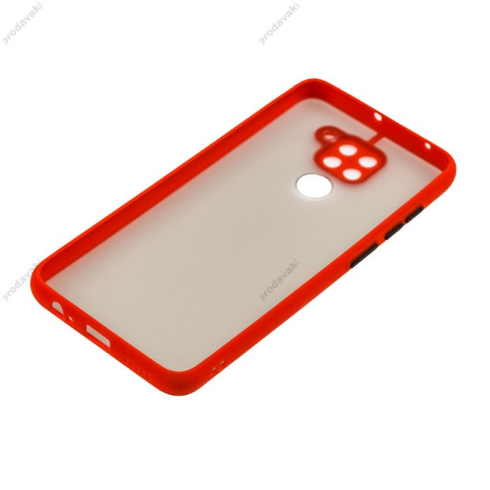 Чохол для Xiaomi Redmi Note 9 LikGus Totu camera protect червоний