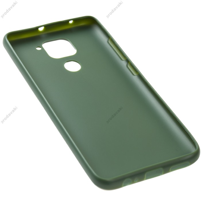 Чохол для Xiaomi Redmi Note 9 Rock soft матовий зелений