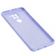 Чохол для Xiaomi Redmi Note 9 Wave colorful light purple