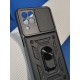 Чохол для Xiaomi Redmi Note 9 Serge Ring Armor ударостійкий чорний