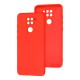 Чохол для Xiaomi Redmi Note 9 Wave colorful червоний