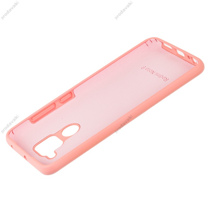 Чохол для Xiaomi Redmi Note 9 Silicone Full персиковий