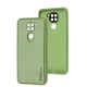 Чохол для Xiaomi Redmi Note 9 Leather Xshield pistachio