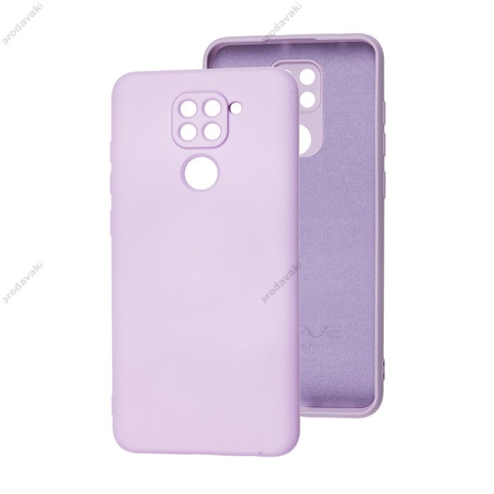 Чохол для Xiaomi Redmi Note 9 Wave colorful black currant