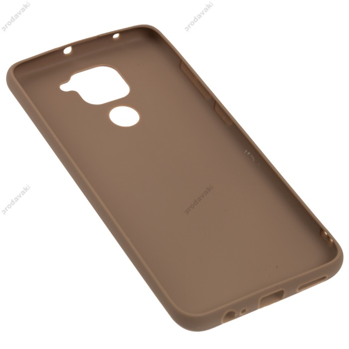 Чохол для Xiaomi Redmi Note 9 Candy коричневий