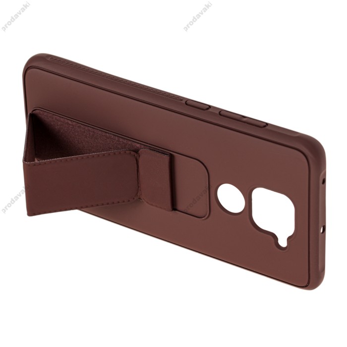 Чохол для Xiaomi Redmi Note 9 Bracket brown