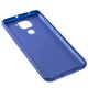 Чохол для Xiaomi Redmi Note 9 Rock soft синій