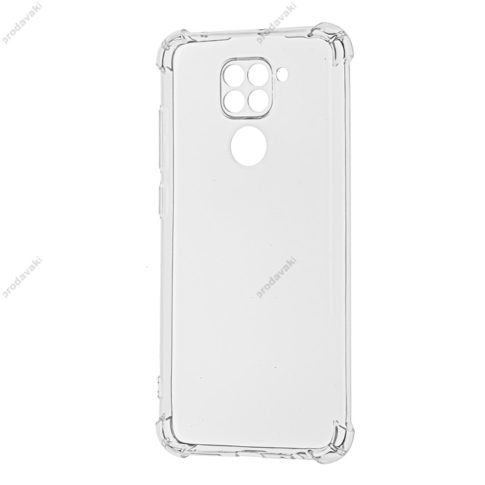 Чохол для Xiaomi Redmi Note 9 WXD силіконовий прозорий ударостійкий
