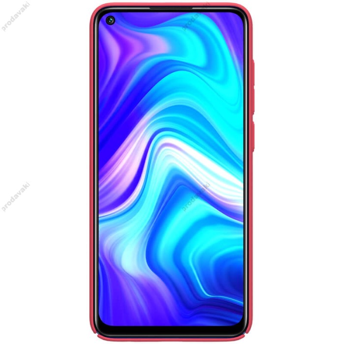 Чохол для Xiaomi Redmi Note 9 Nillkin Matte червоний