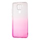 Чохол для Xiaomi Redmi Note 9 Gradient Design біло-рожевий