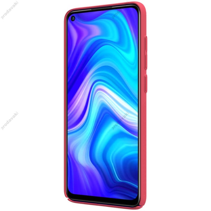Чохол для Xiaomi Redmi Note 9 Nillkin Matte червоний