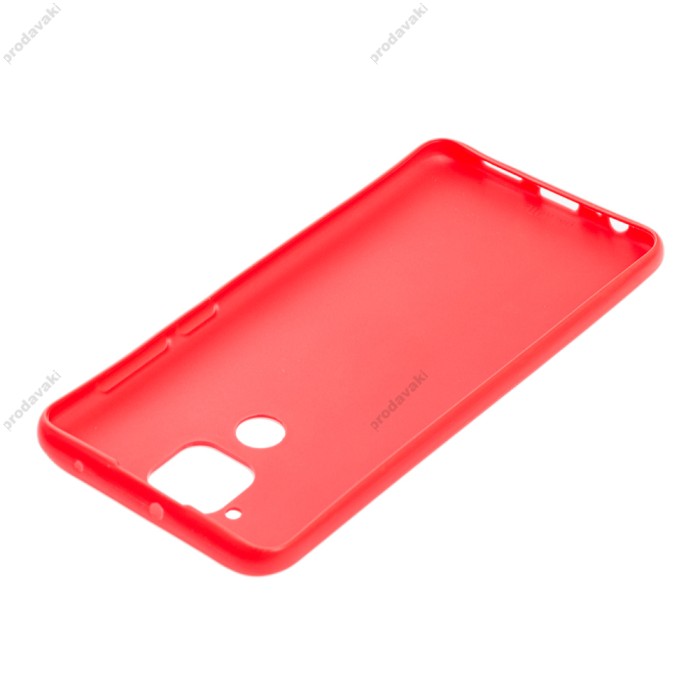 Чохол Xiaomi Redmi Note 9 Rock soft матовий червоний