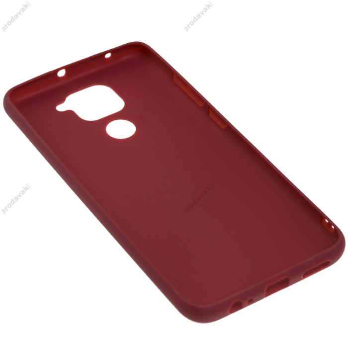Чохол для Xiaomi Redmi Note 9 Candy бордовий