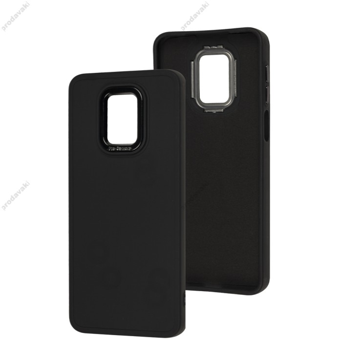 Чохол для Xiaomi Redmi Note 9s/9 Pro/Pro Max Colors Metal чорний