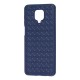 Чохол для Xiaomi Redmi Note 9s / 9 Pro Weaving case синій