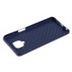 Чохол для Xiaomi Redmi Note 9s / 9 Pro Weaving case синій