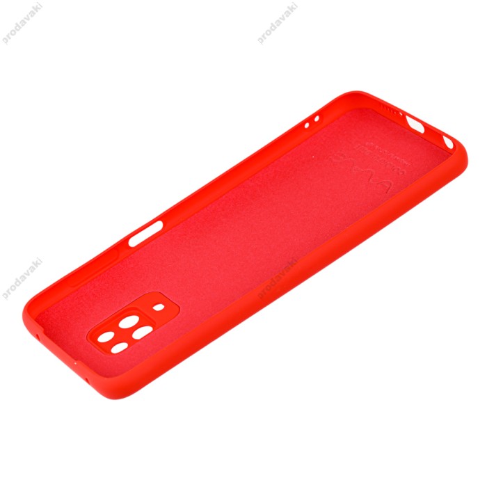 Чохол для Xiaomi Redmi Note 9s / 9 Pro Wave colorful red
