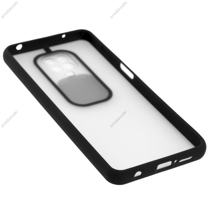 Чохол Xiaomi Redmi Note 9s / 9 Pro LikGus Camshield camera protect чорний