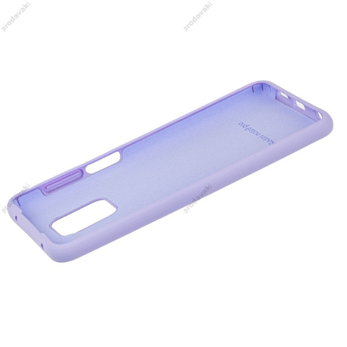 Чохол для Xiaomi Redmi Note 9s / 9 Pro Silicone Full бузковий / dasheen