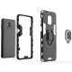 Чохол для Xiaomi Redmi Note 9s/9 Pro Transformer Ring ударостійкий з кільцем чорний