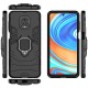 Чохол для Xiaomi Redmi Note 9s/9 Pro Transformer Ring ударостійкий з кільцем чорний