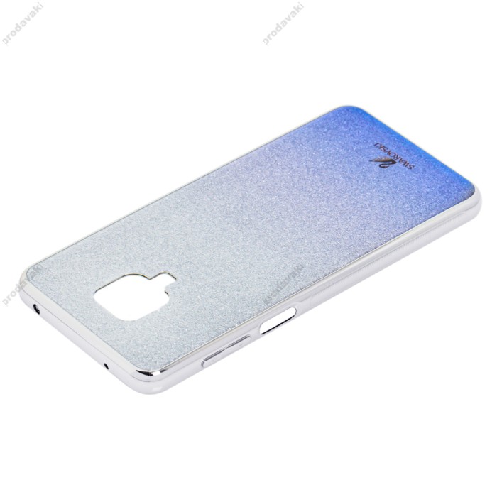 Чохол для Xiaomi Redmi Note 9s/9 Pro Sw glass синій