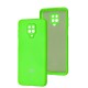 Чохол для Xiaomi Redmi Note 9s / 9 Pro Silicone Full camera neon green