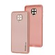 Чохол для Xiaomi Redmi Note 9s / 9 Pro Leather Xshield pink