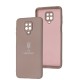 Чохол Xiaomi Redmi Note 9s/9 Pro Full Premium Тризуб розовий / pink sand