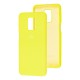 Чохол для Xiaomi Redmi Note 9s / 9 Pro Silicone Full жовтий / flash