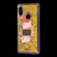 Чохол для Xiaomi Redmi Note 5 Pro Блискучі вода Fashion золотистий "Хохо"