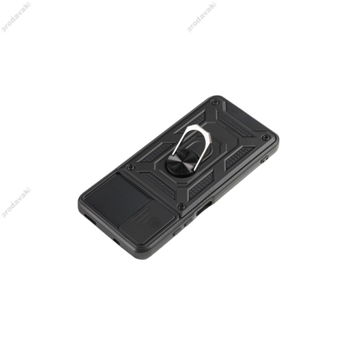 Чохол для Xiaomi Redmi Note 10 / 10s Serge Ring Armor ударостійкий чорний