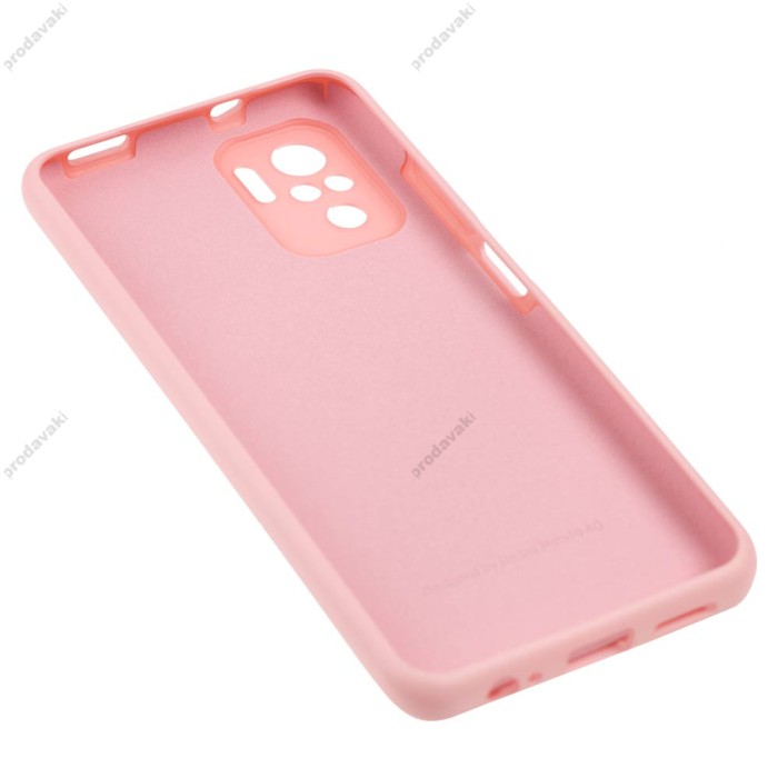 Чохол Xiaomi Redmi Note 10 / 10s Full camera рожевий / pink