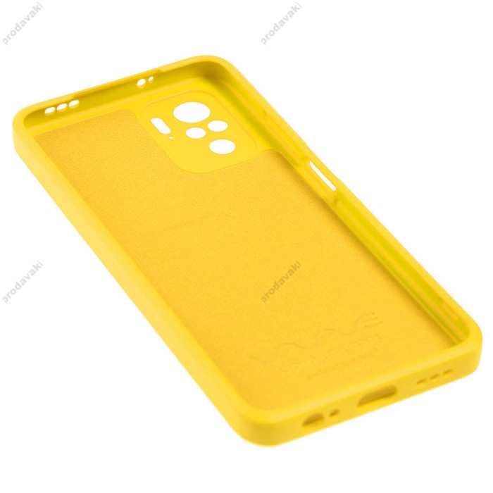 Чохол для Xiaomi Redmi Note 10 / 10s Wave colorful жовтий
